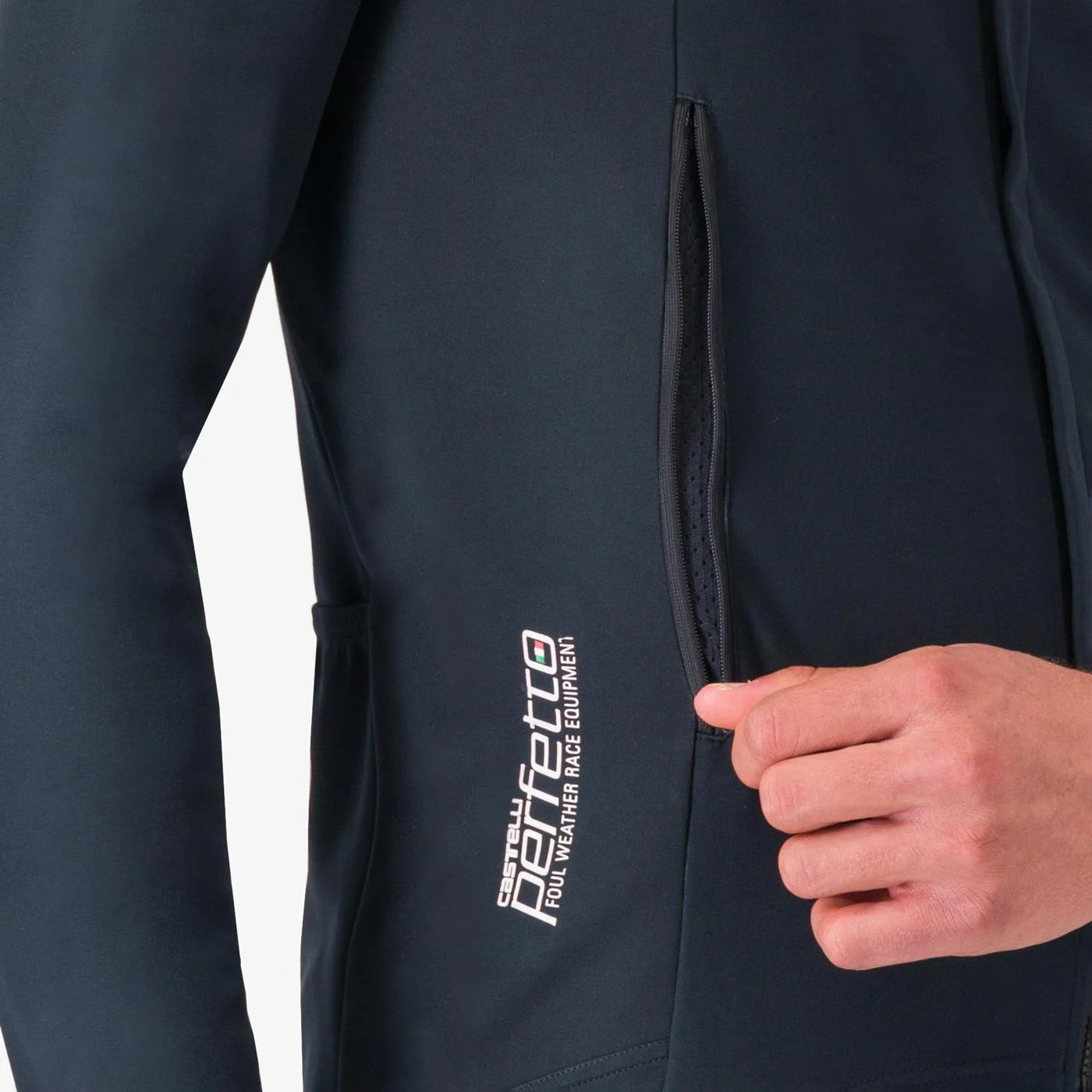 Kurtka kolarska Castelli Perfetto RoS 2 light black - obrazek 6