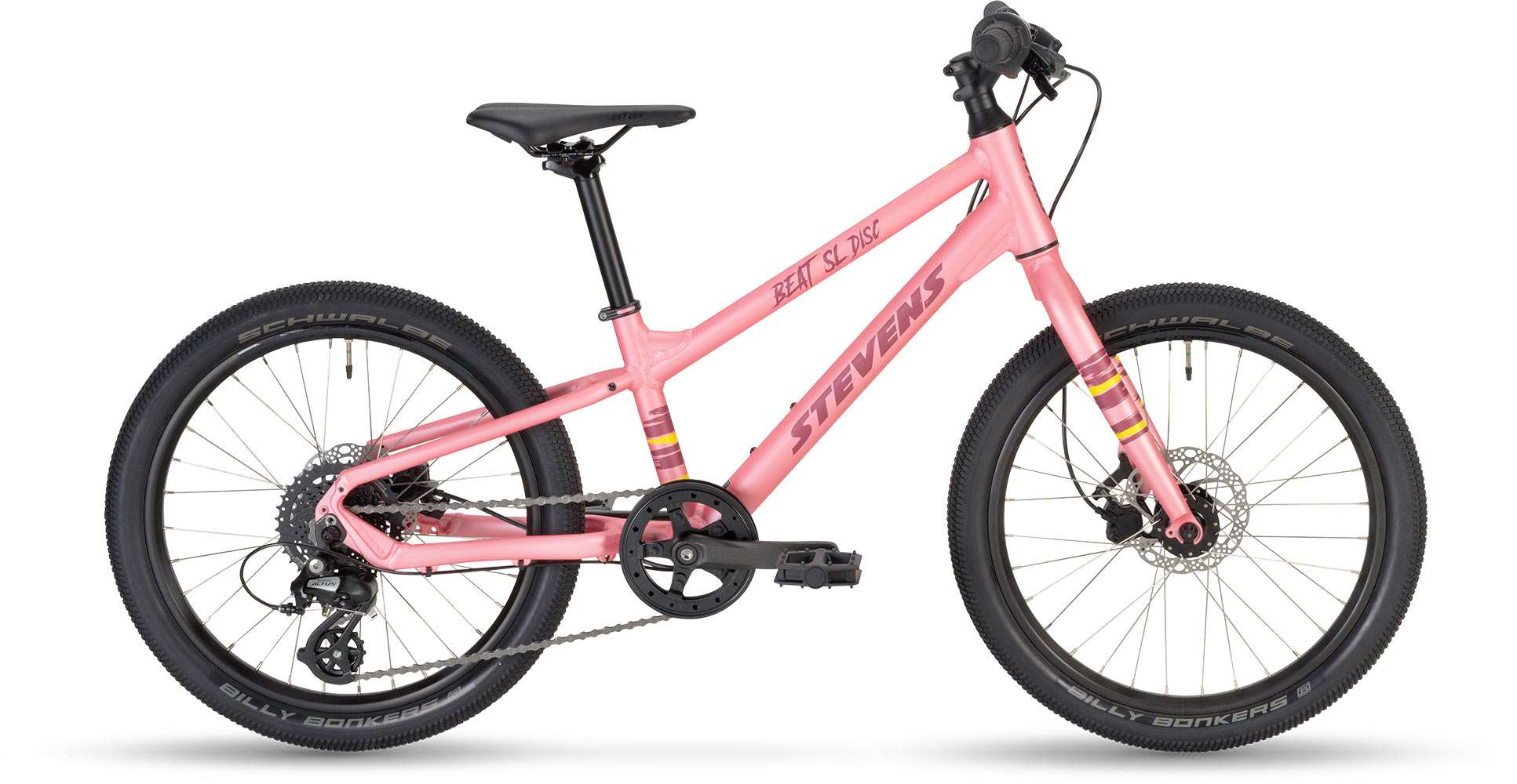 Rower dziecięcy Stevens MTB Beat SL Disc 20" Wild Rose