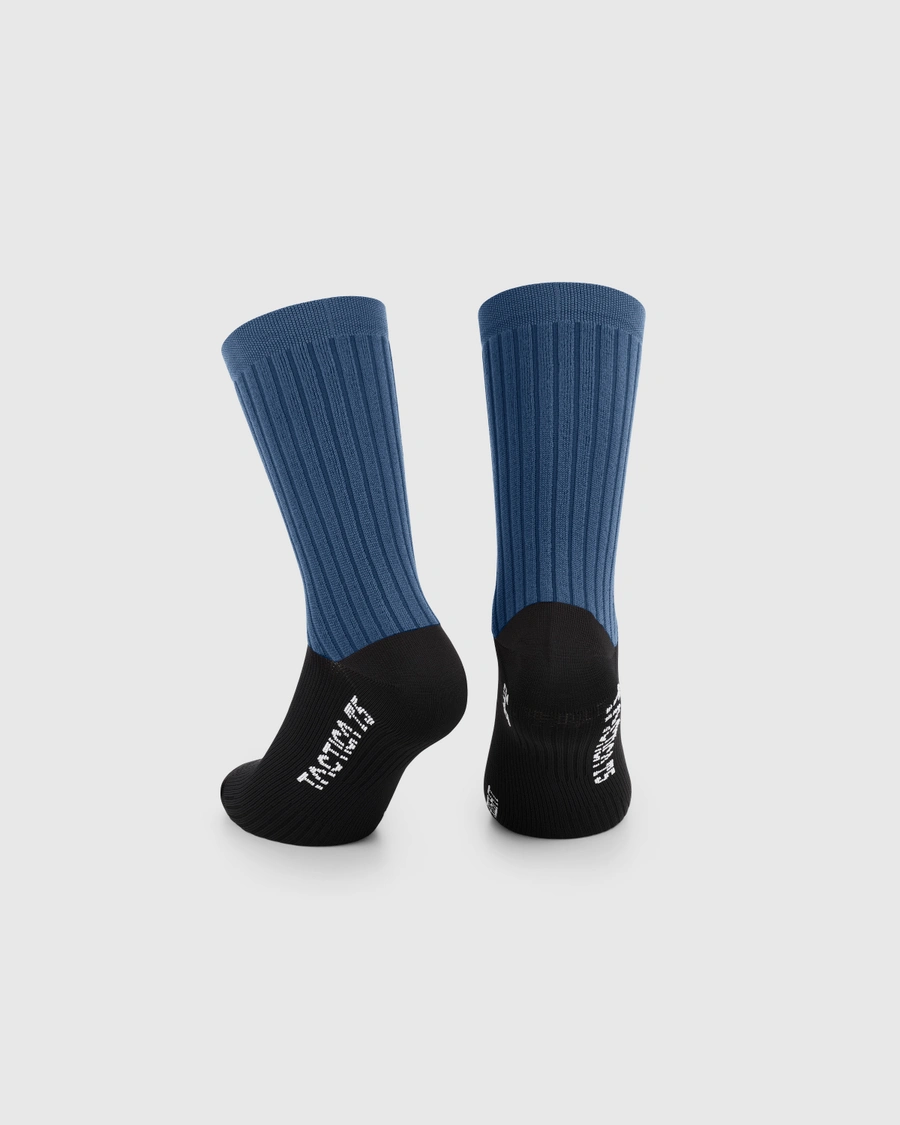 Skarpetki Kolarskie Assos TACTICA Socks T5 Blue - obrazek 2