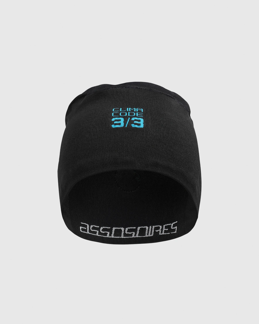 Czapka Kolarska Assos Winter Cap P1 Black Series