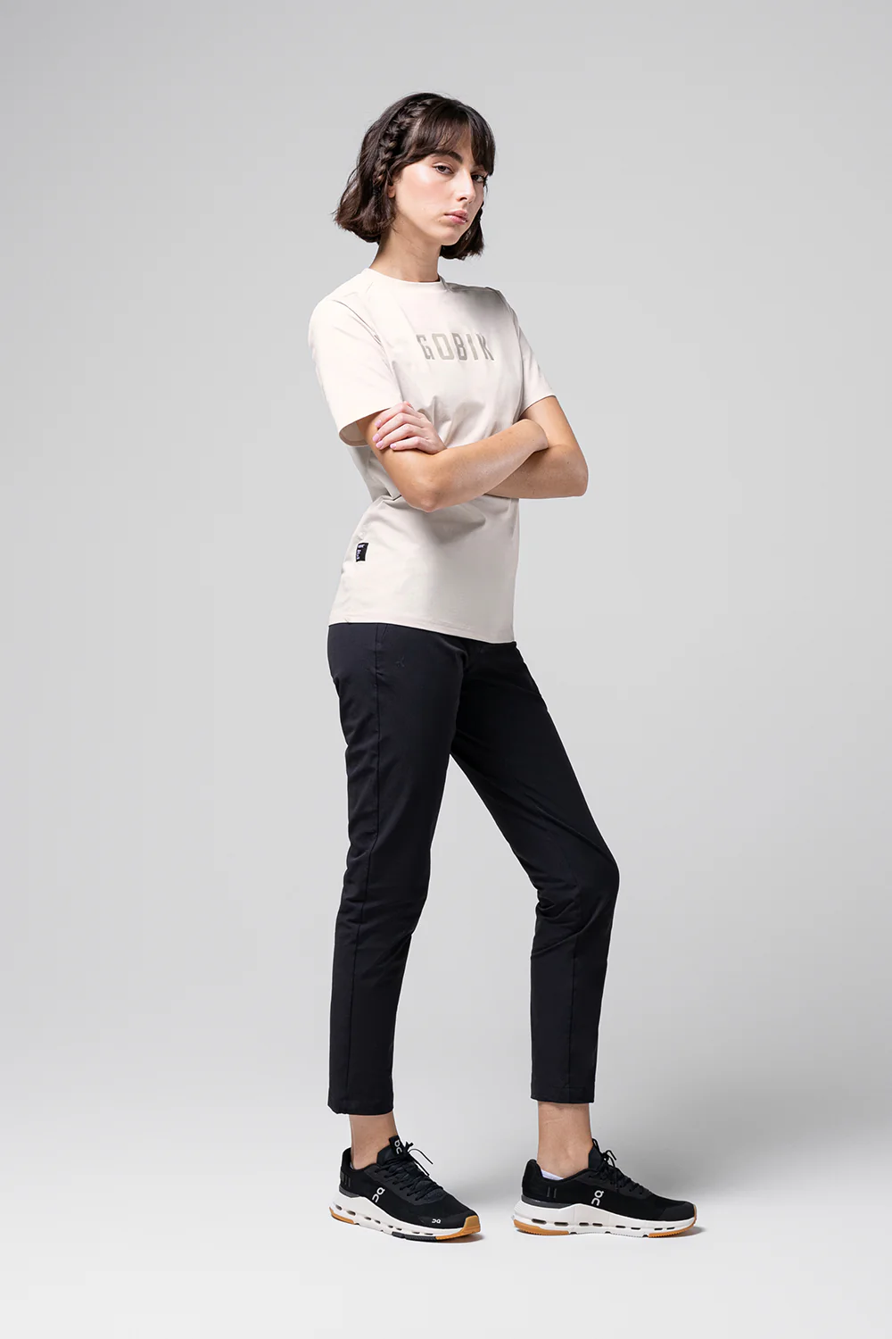 KOSZULKA kolarska GOBIK NATIVE UNISEX OATMEAL - obrazek 2