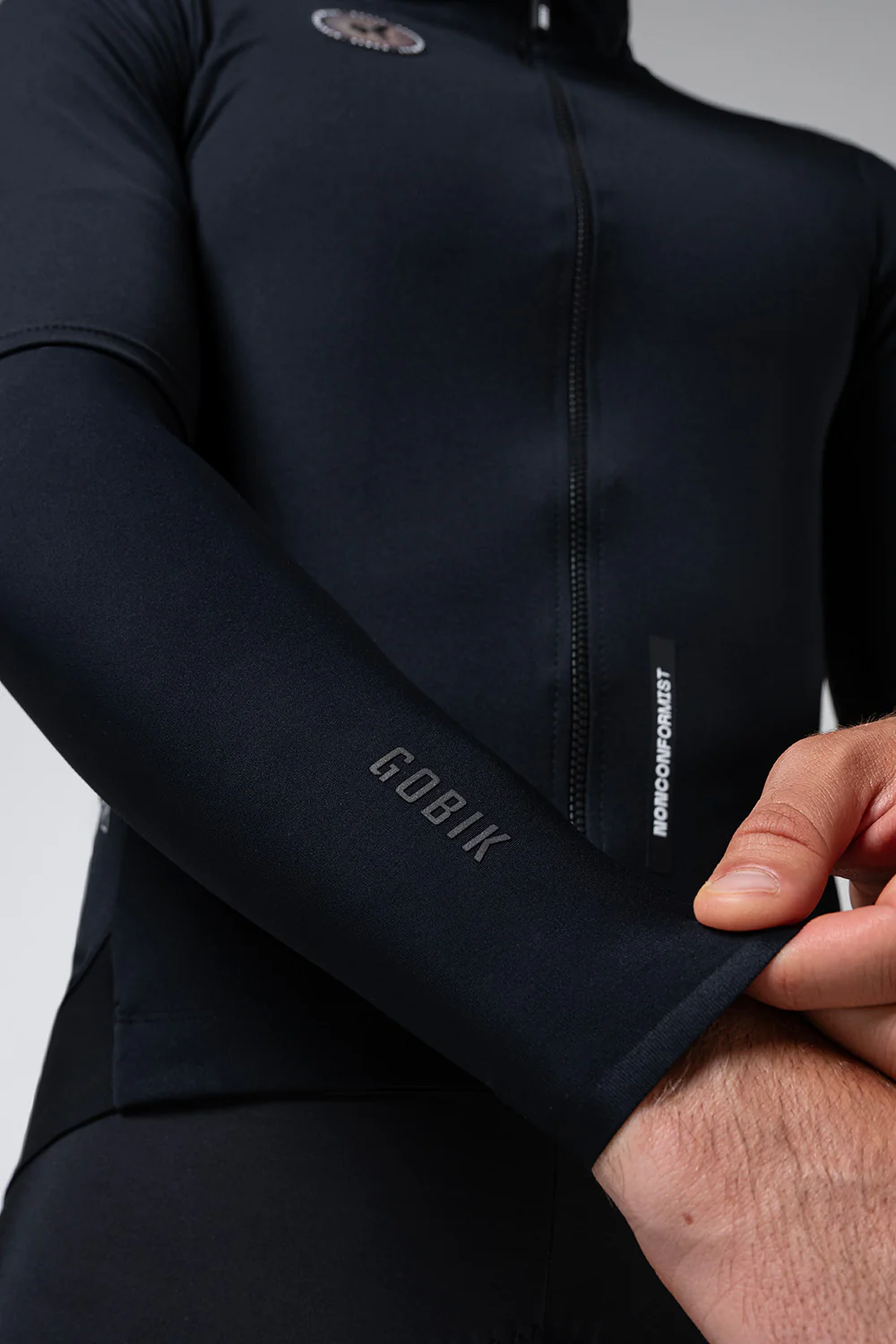 RĘKAWKI kolarskie GOBIK KABA 2.0 UNISEX PITCH BLACK - obrazek 2