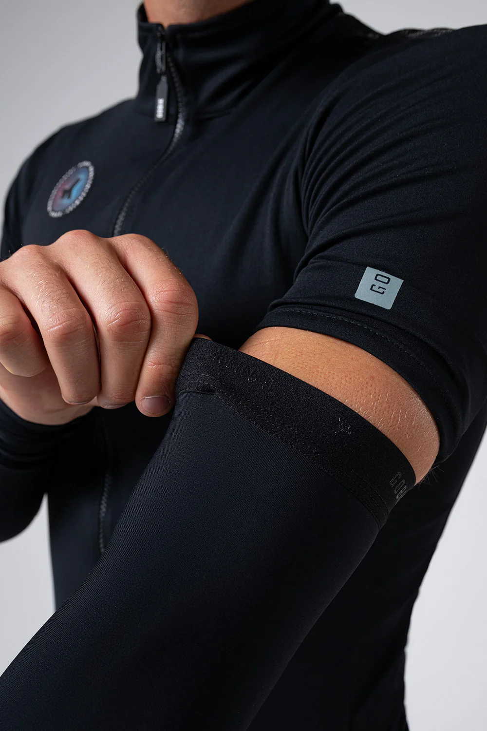 RĘKAWKI kolarskie GOBIK KABA 2.0 UNISEX PITCH BLACK - obrazek 3