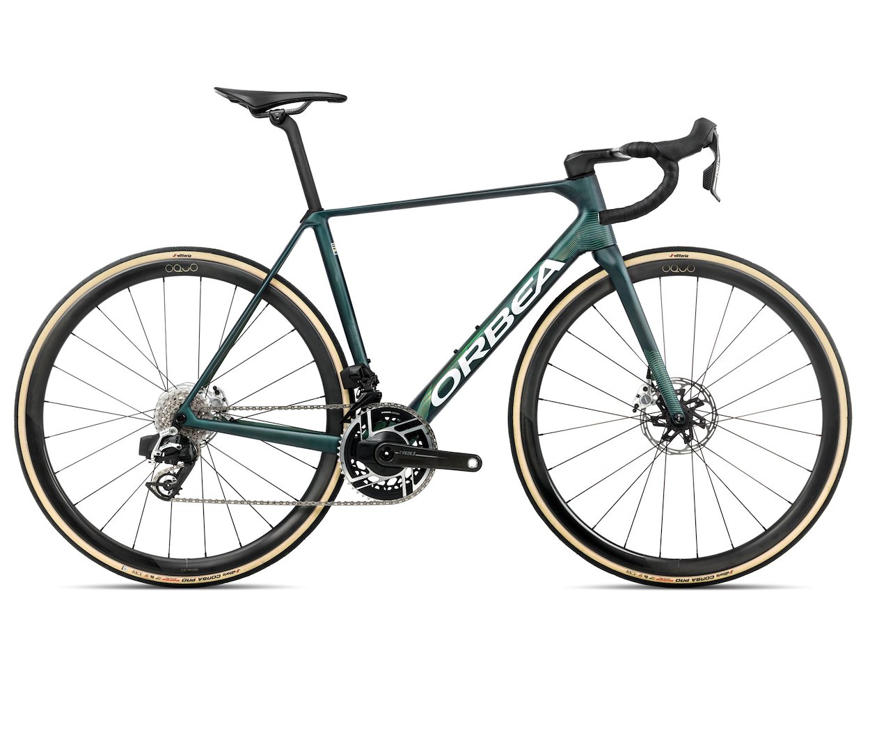 Orbea rower szosowy ORCA M11eLTD PWR 53 Green-Carbon
