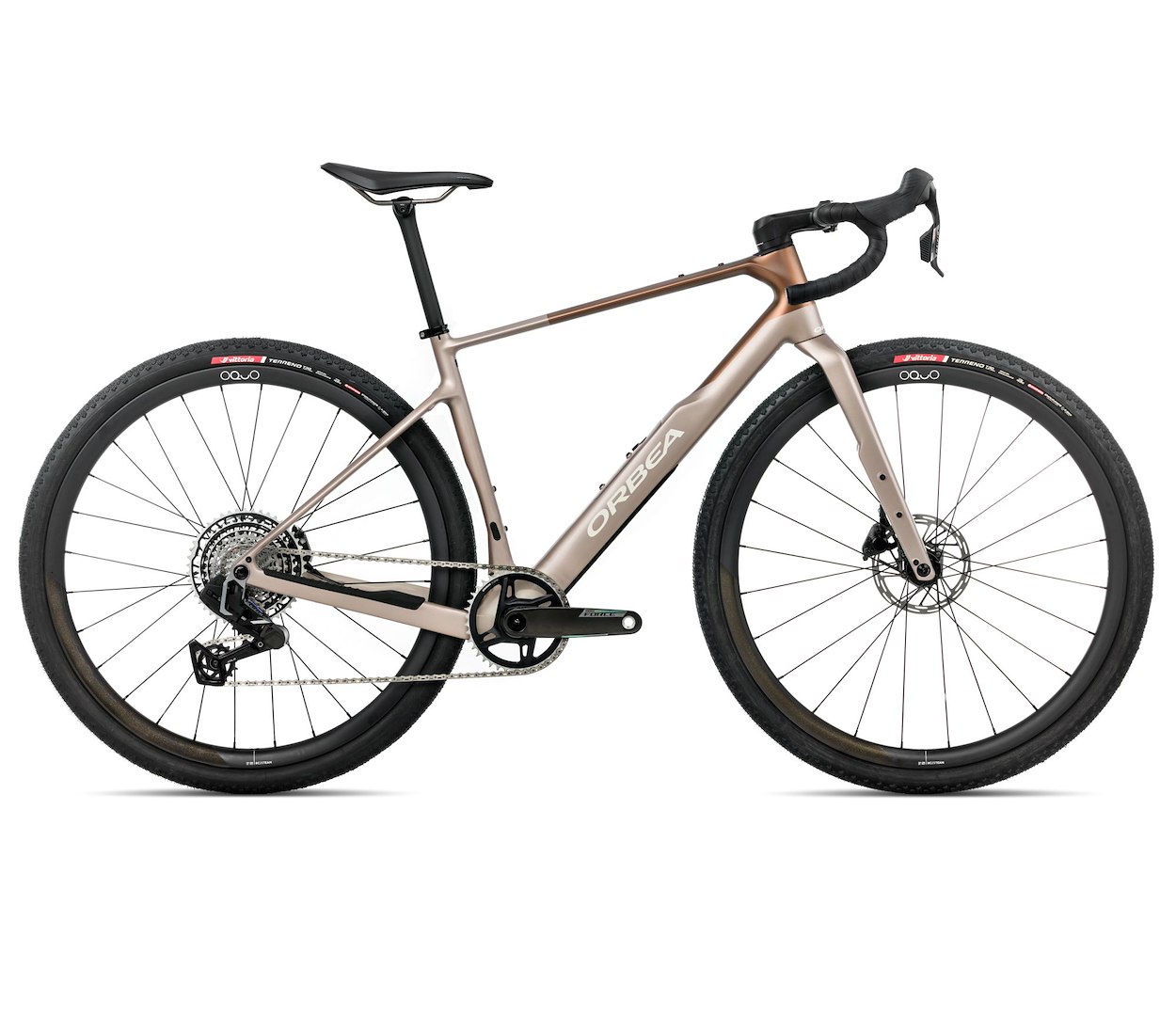 Orbea rower gravelowy TERRA M21eTEAM 1X L Nickel-Cinnamon