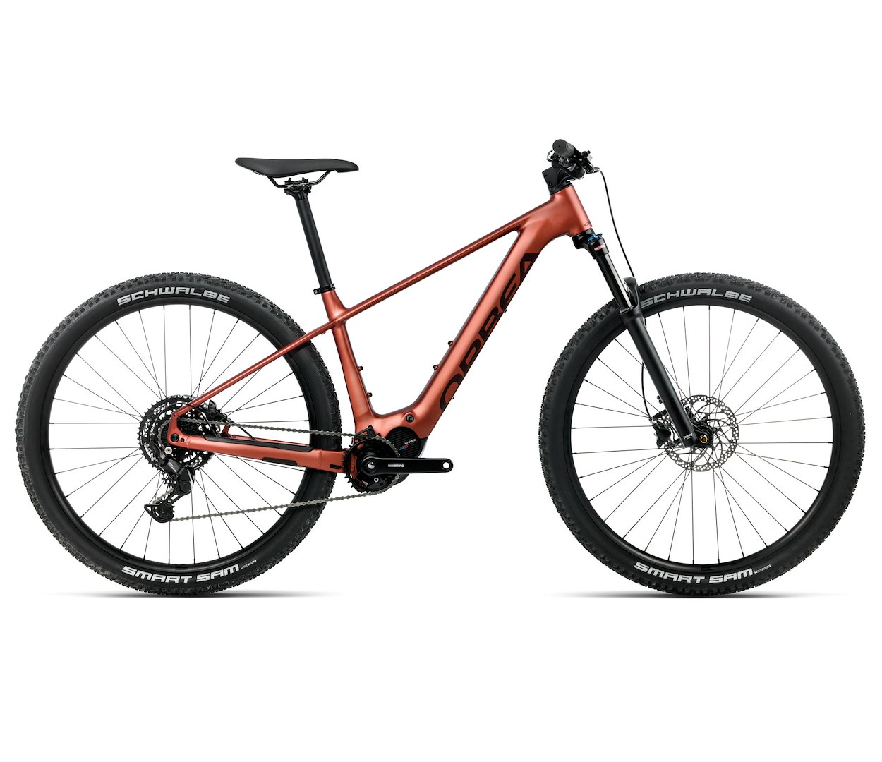 Orbea rower elektryczny URRUN 30 L Mars Red - Cosmic Bronze