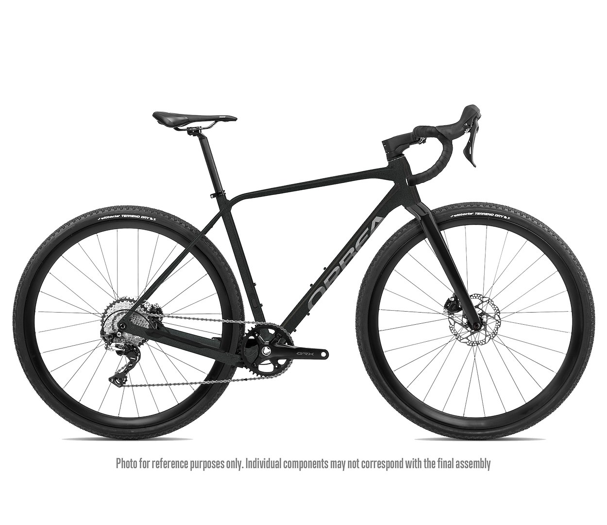 Orbea rower gravelowy TERRA H30 1X L Diamond Black-Carbon View