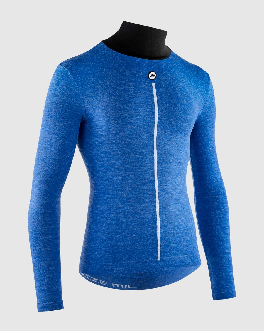Bielizna termiczna Assos Winter LS Skin P1 Blue - obrazek 2