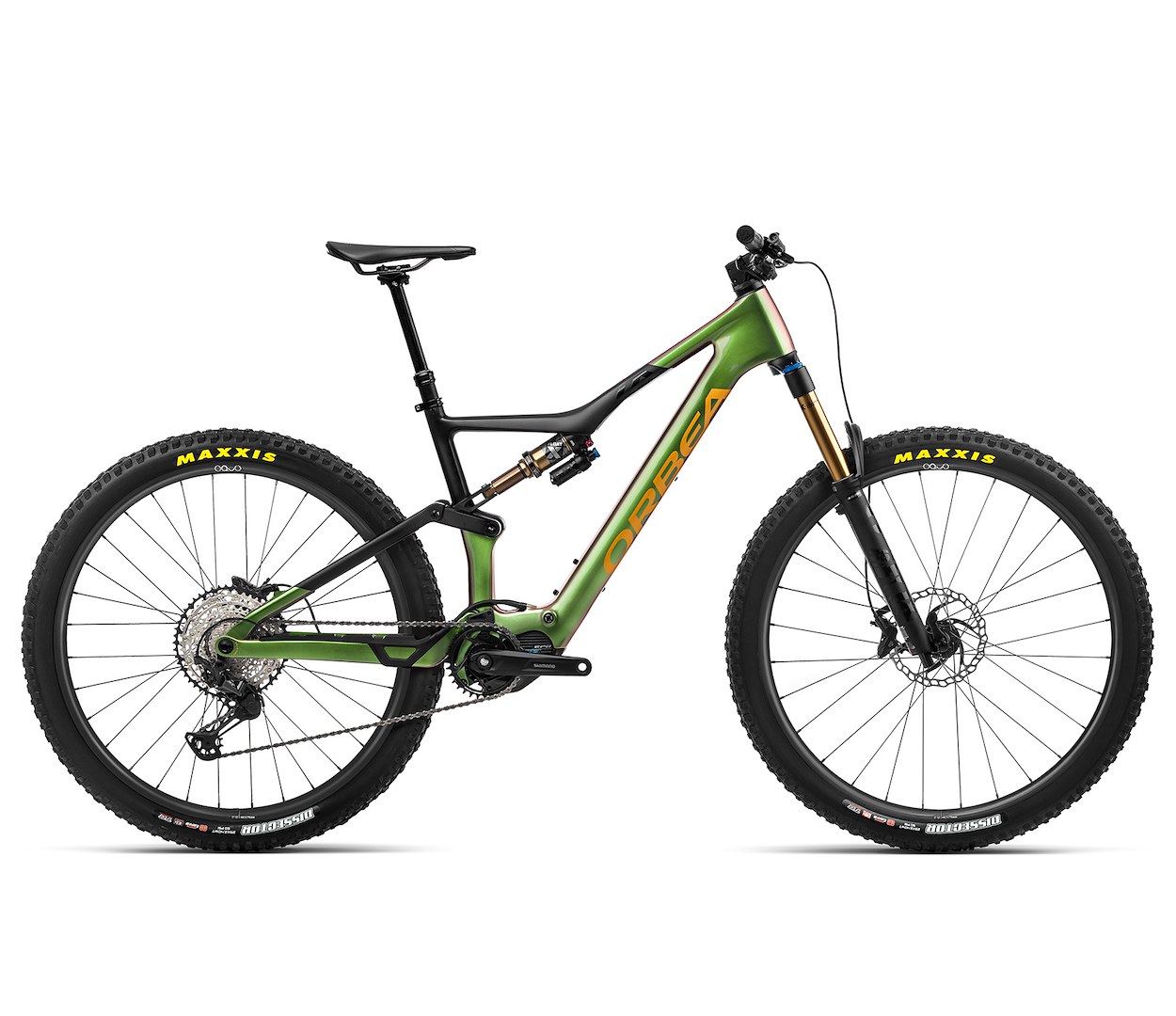 Orbea RISE M10 Chameleon Goblin Green-Black