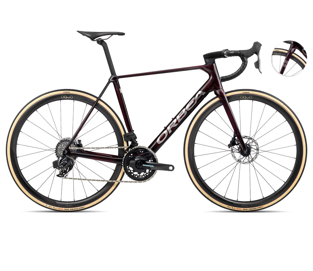 Orbea ORCA M21eLTD PWR Wino-Tytan