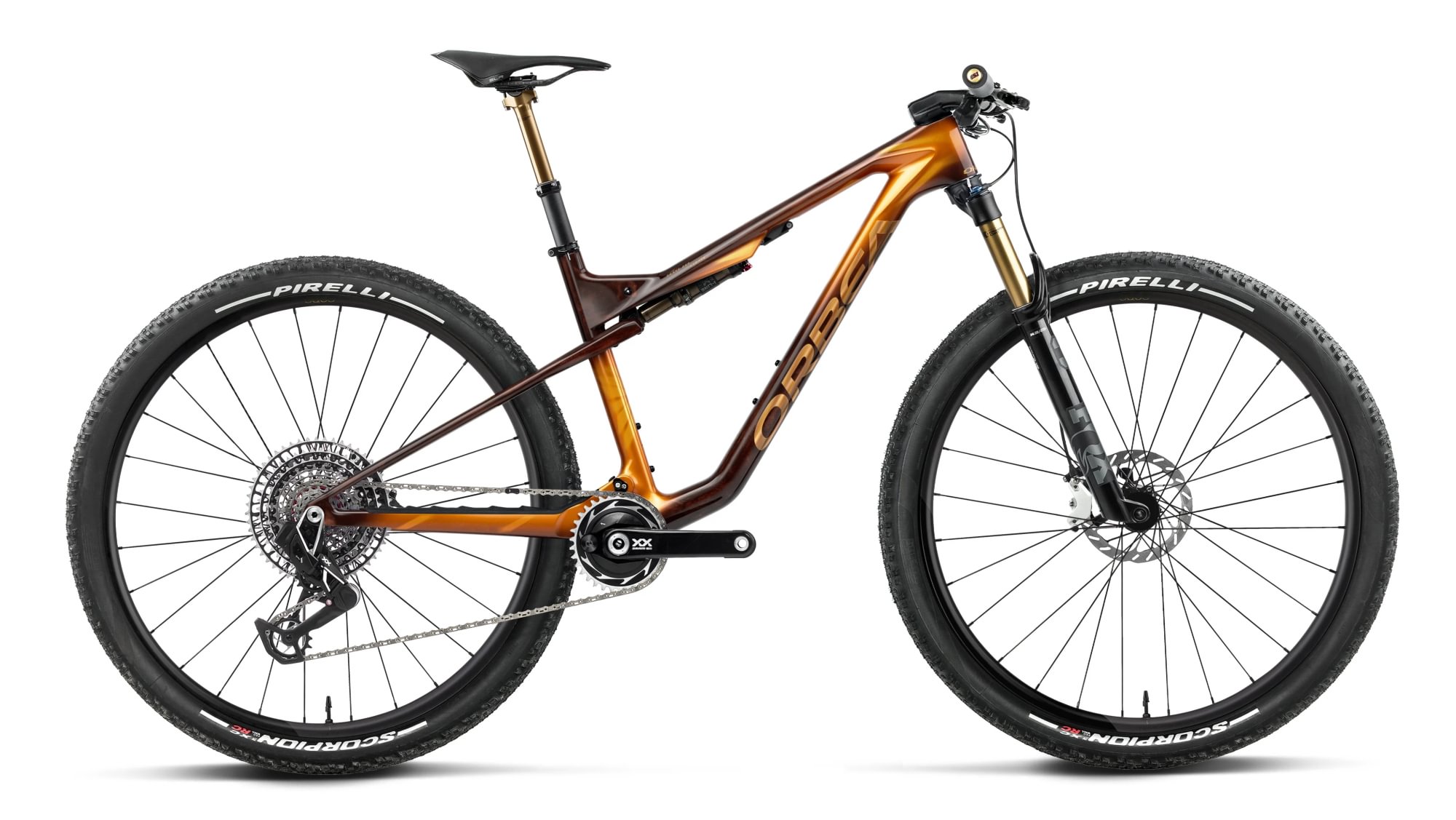 Orbea OIZ M-LTD Caramel Carbon - Leo Orange