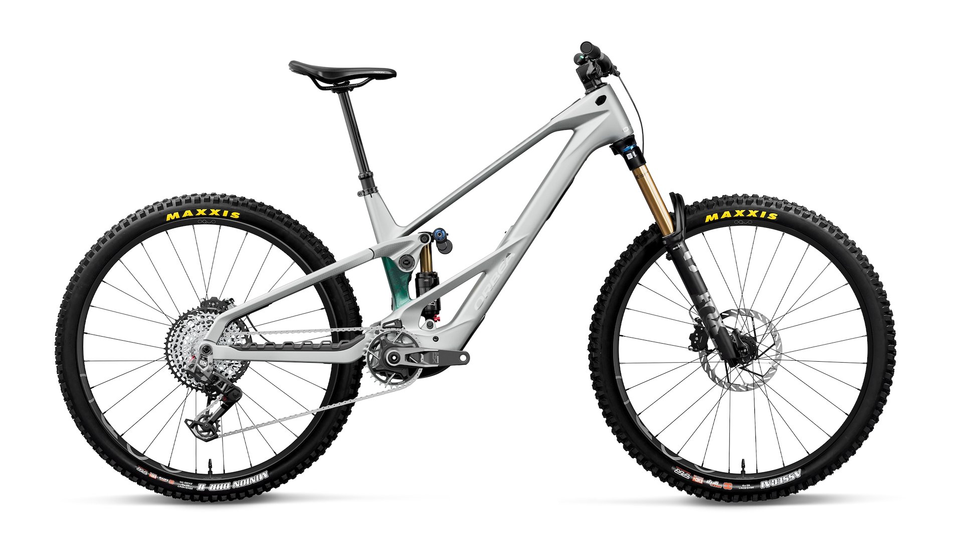 Orbea WILD LT M-TEAM RS Silver - Green