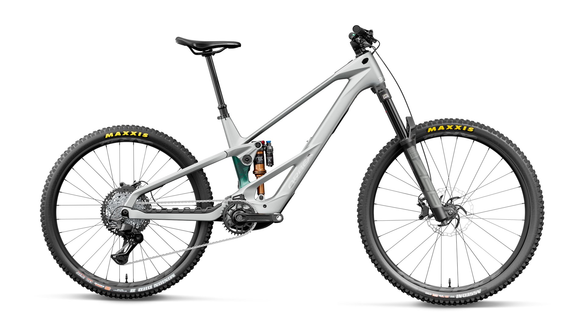 Orbea WILD LT M20 MULLET Silver - Green