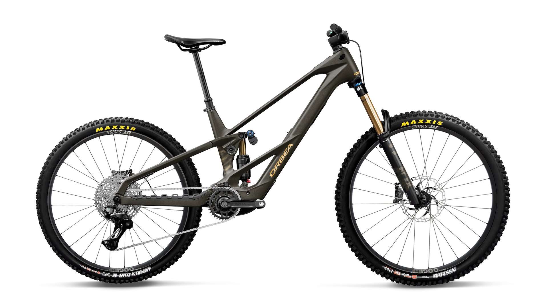 Orbea BP rower elektryczny WILD LT M10 MULLET Gold - Gold