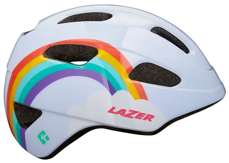 Kask rowerowy juniorski LAZER OneCity Spring Rainbow